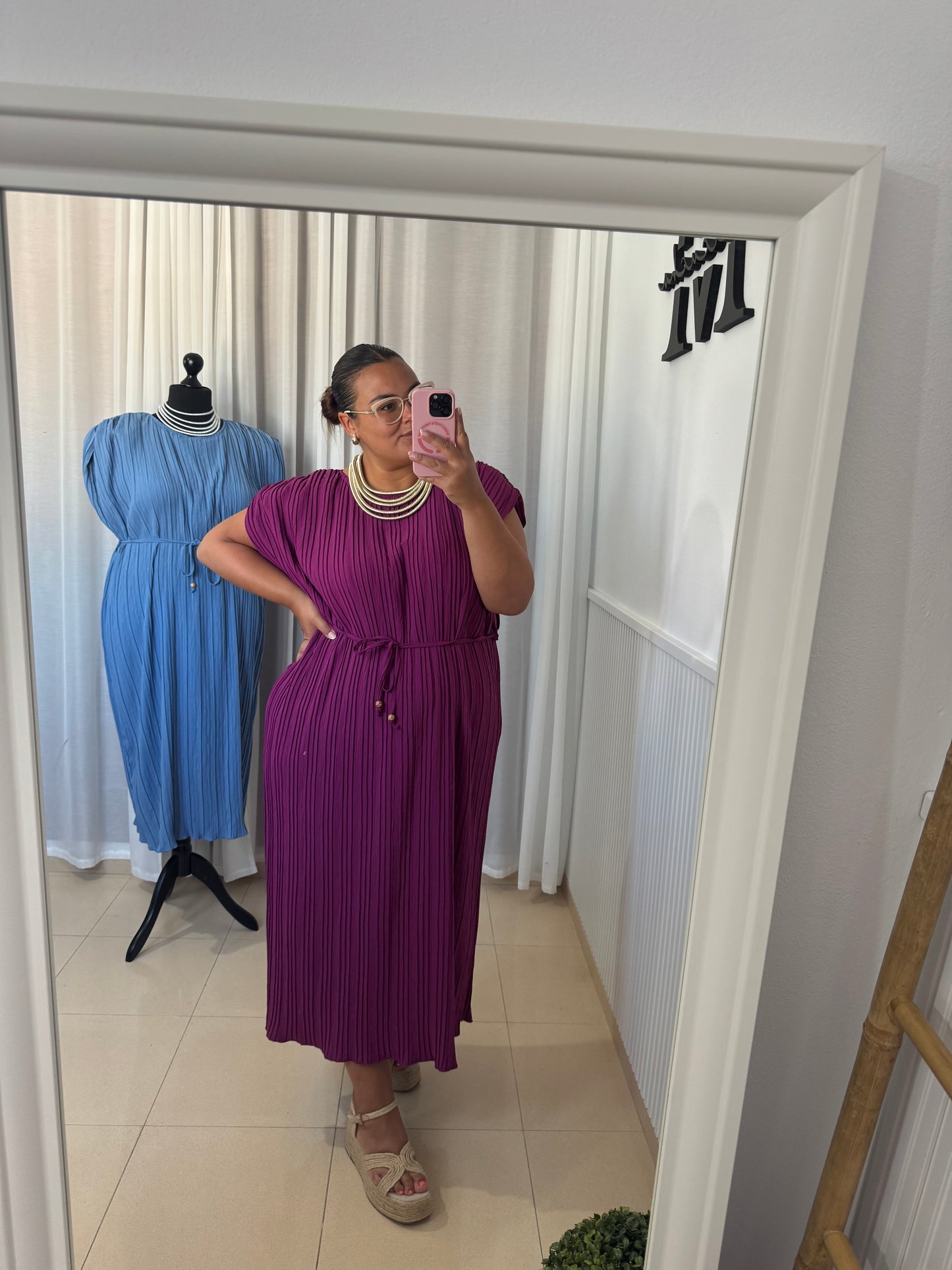 Vestido Plisado