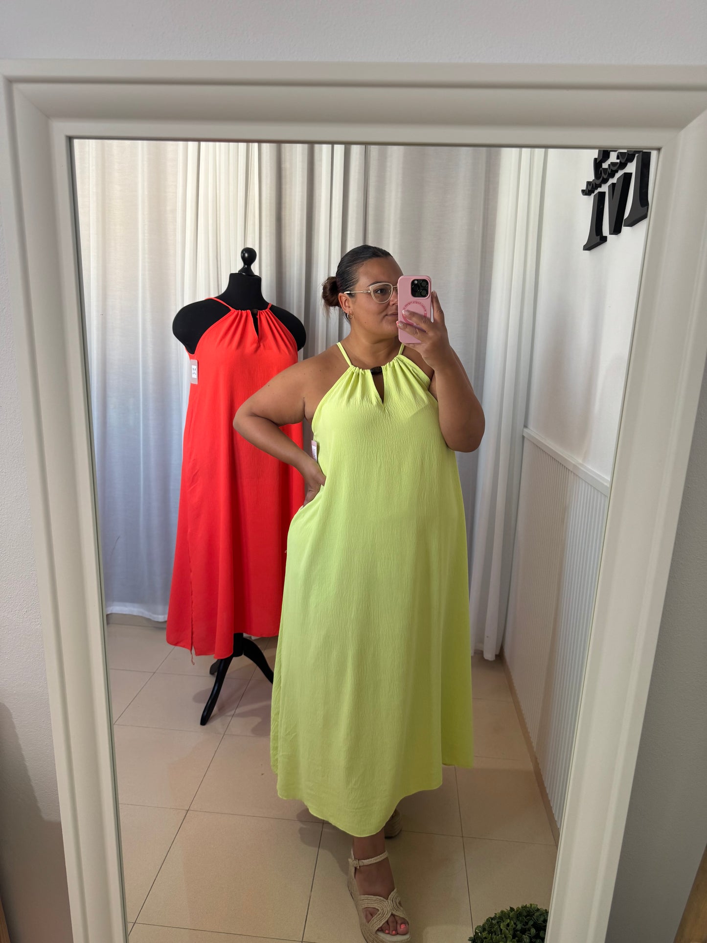 VESTIDO HALTER