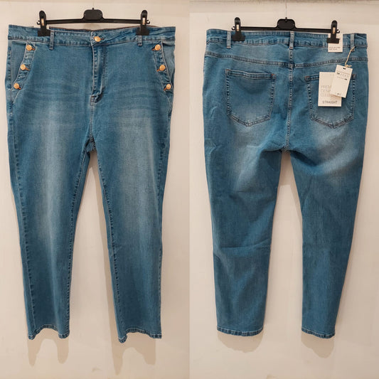 PANTALON VAQUERO BOTÓN