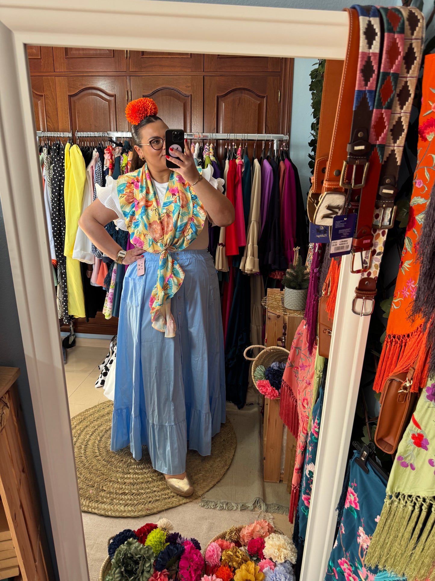FALDA ROMERA LISA