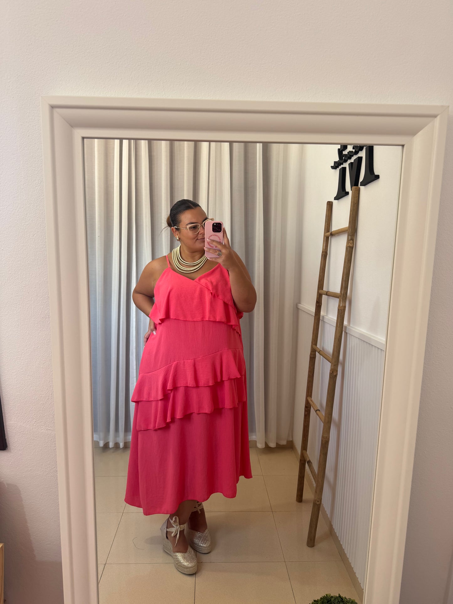 VESTIDO VOLANTE