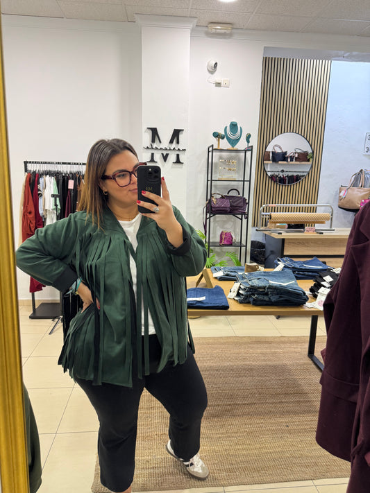 Chaqueta Flecos
