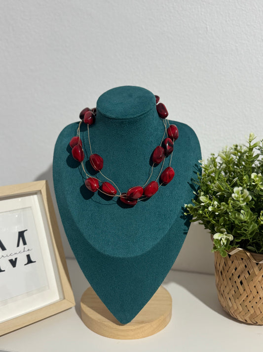 Collar Piedra Roja